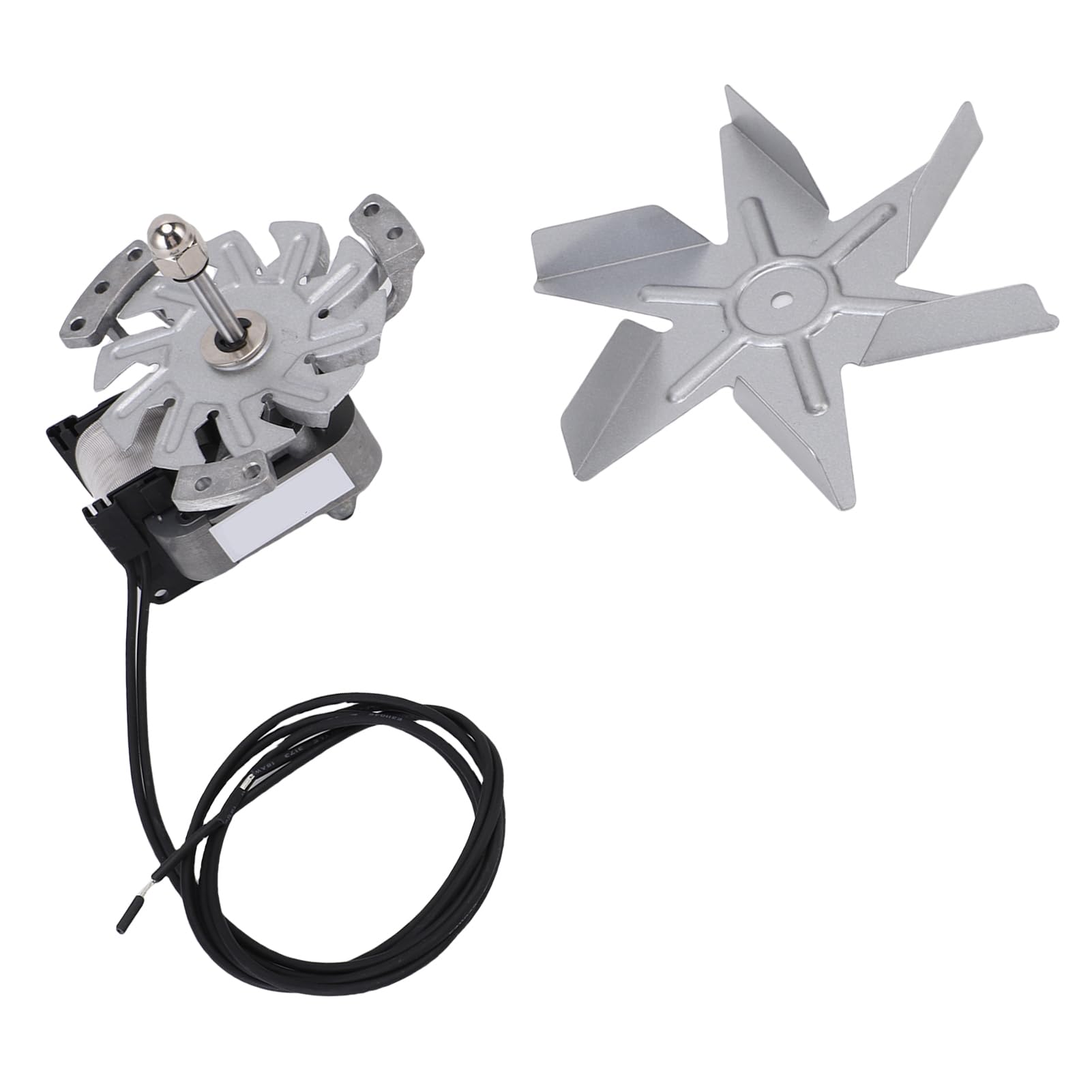 Annadue Motor de Horno y Kit de Aspas de Ventilador de Aluminio de Alta