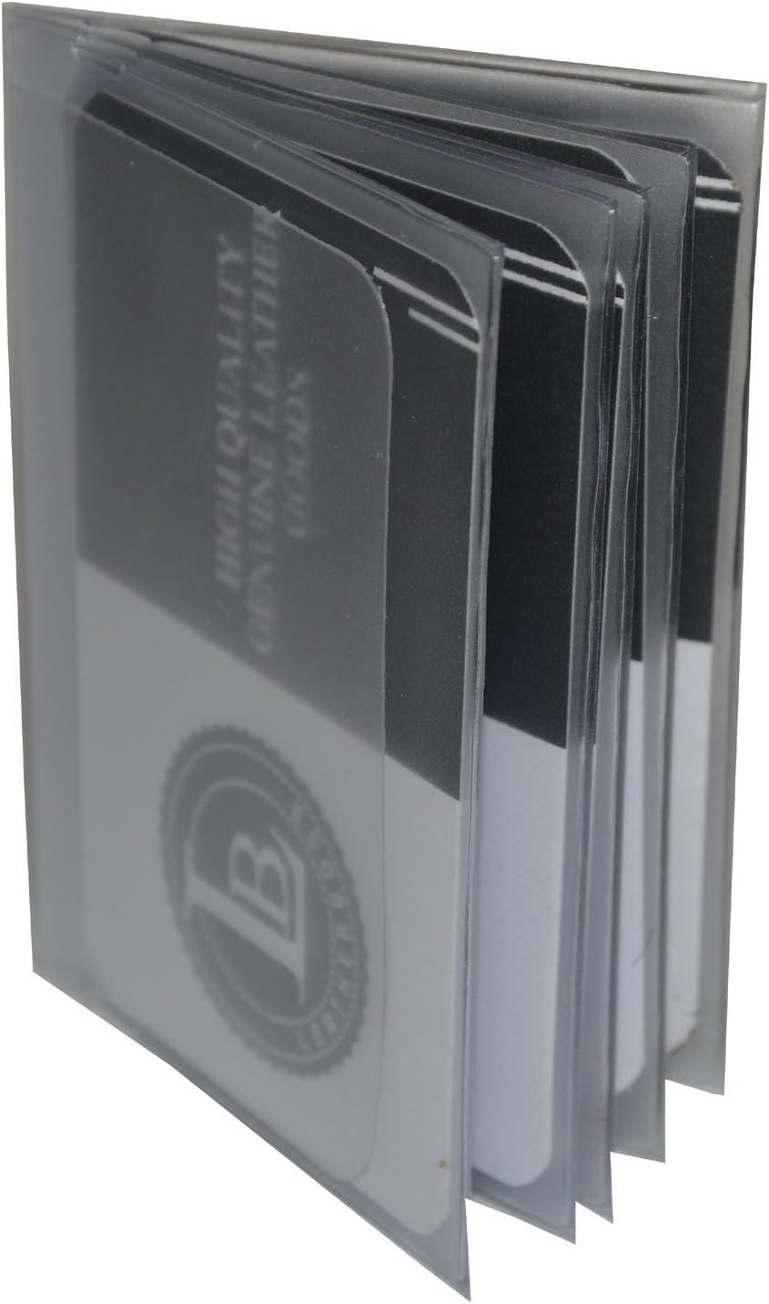 Amazon.com: Plastic Wallet Inserts, Replacement Windows (A) Trifold ...