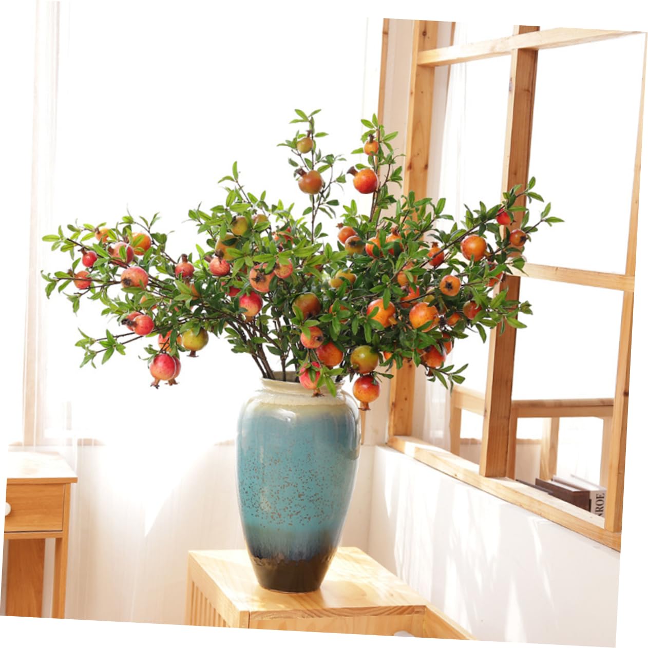 Cabilock 3 Pezzi Accessori Floreali Finto Fiore Di Frutta Artificiale Bacche Decorazione Per Casa Ufficio