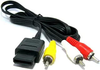 WINGONEER Super Nintendo、Gamecube、64（Super Famicom、Snes、GC、NGC、N64）用のコンポジットAV TVケーブルを補完します。