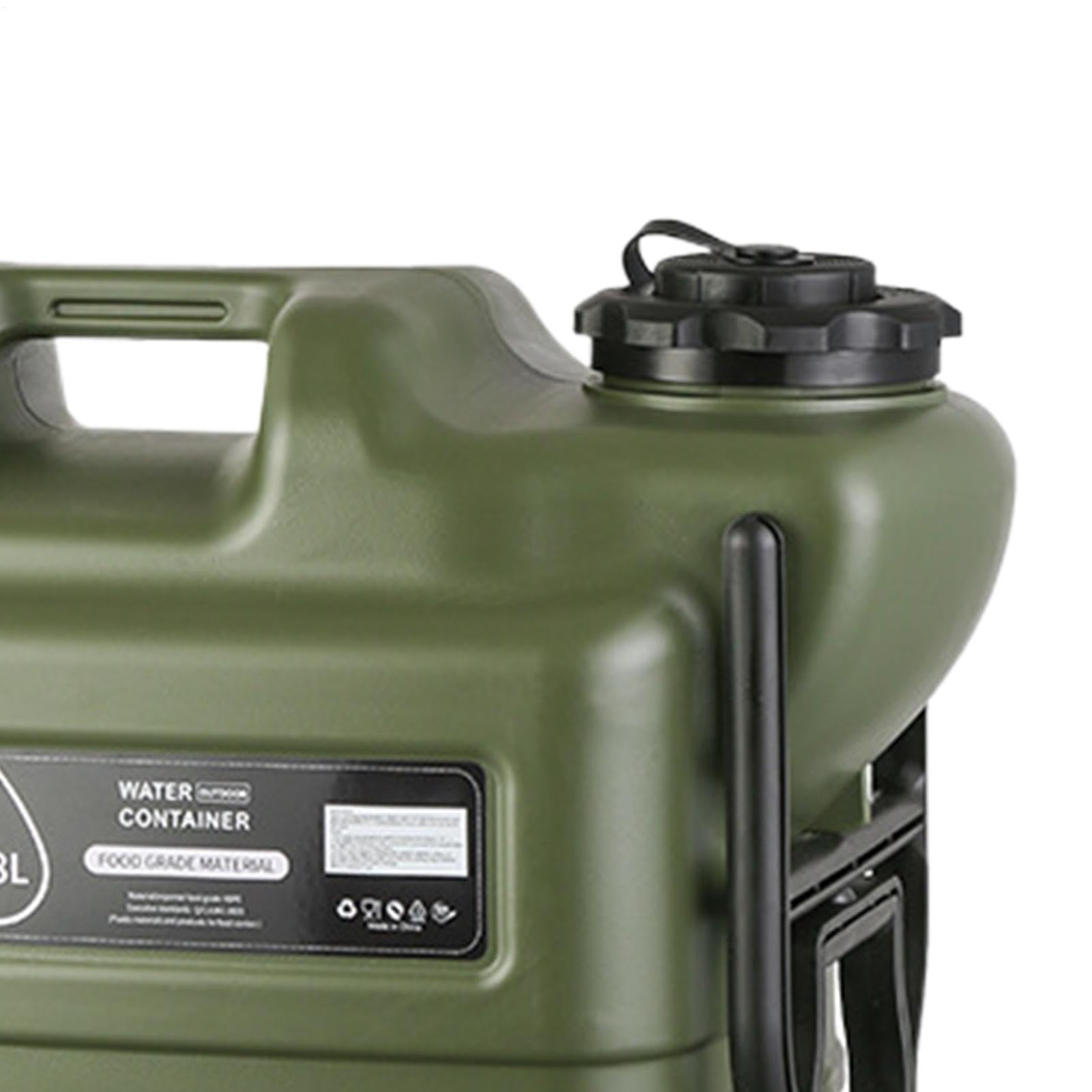 Depósito De Agua para Camping,Dispensador Portátil Antifugas con Ruedas 28 L,Contenedores Almacenamiento Agua - para Picnics Coche Senderismo Supervivencia Tormenta Autocaravana Refugio