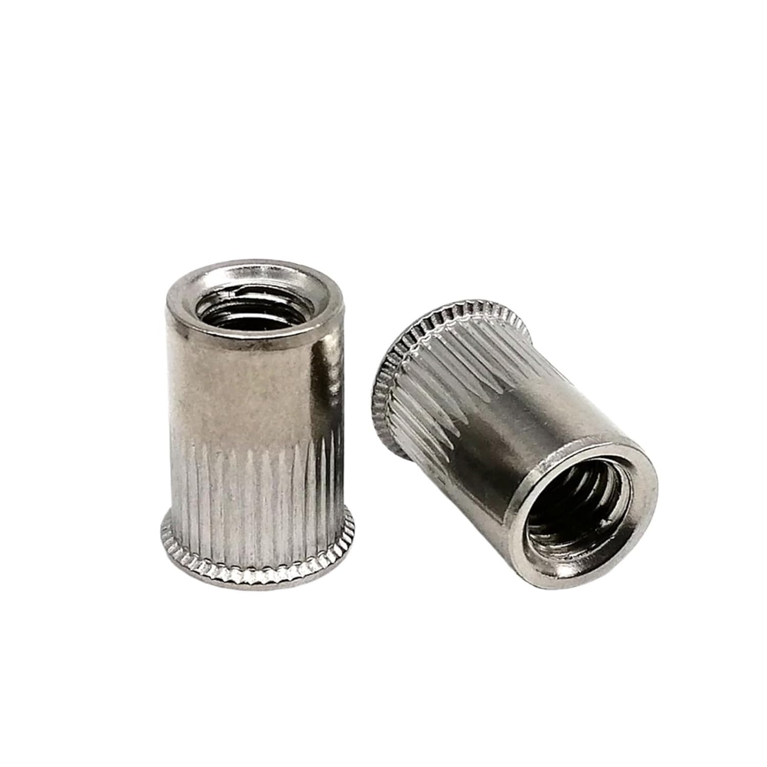 M3-M12 316 A4-80 Stainless Steel Insert Rivet Nut Flat Head Small Countersunk Rivnut Nutsert(Flat Head,20pcs M3)