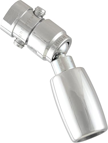 High Sierra - Cabezal de ducha de 2.0 GPM de alta eficiencia y bajo flujo con válvula de goteo. Disponible en cromo, níquel cepillado, bronce