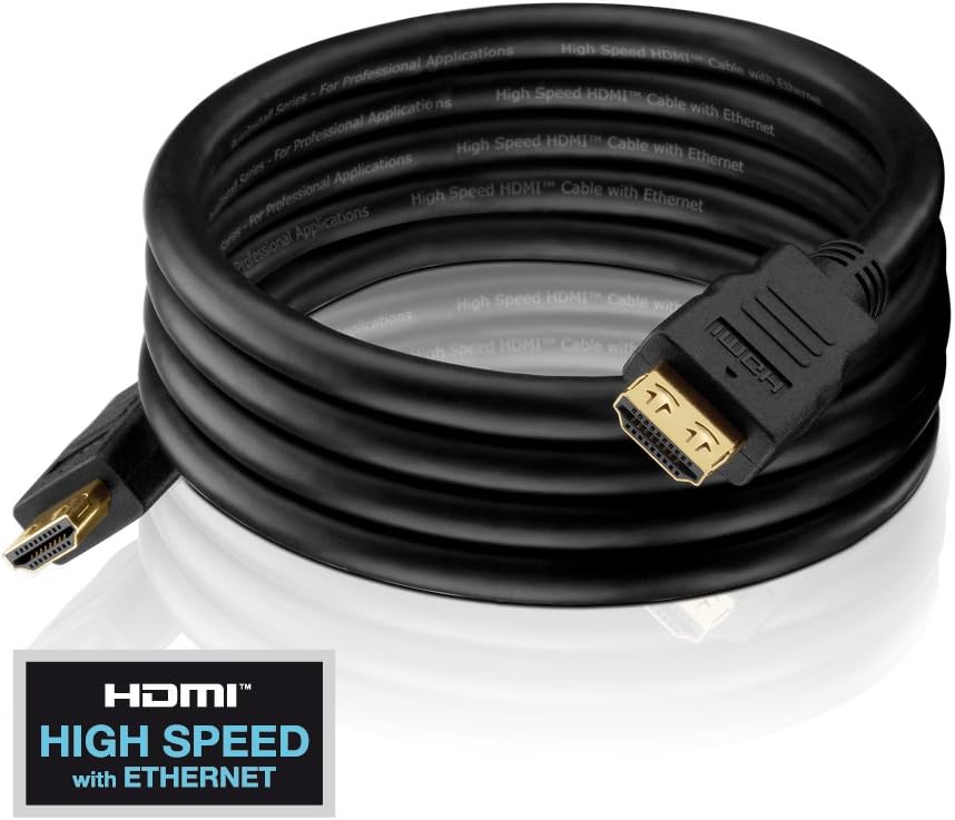 PureLink Pureinstall PI1000 Series High-Speed HDMI Cable - Secure Lock System - Full 1080p, 4K Ready - Full Gaming Support (Xbox ONE, PS4)(3.20ft / 1.0m)