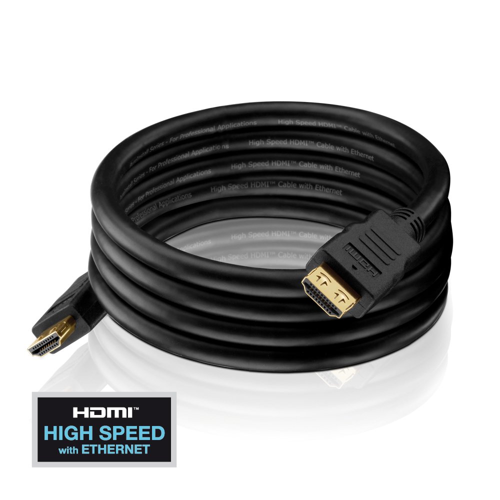 PureLink Pureinstall PI1000 Series High-Speed HDMI Cable - Secure Lock System - Full 1080p, 4K Ready - Full Gaming Support (Xbox ONE, PS4)(9,80ft / 3.0m)