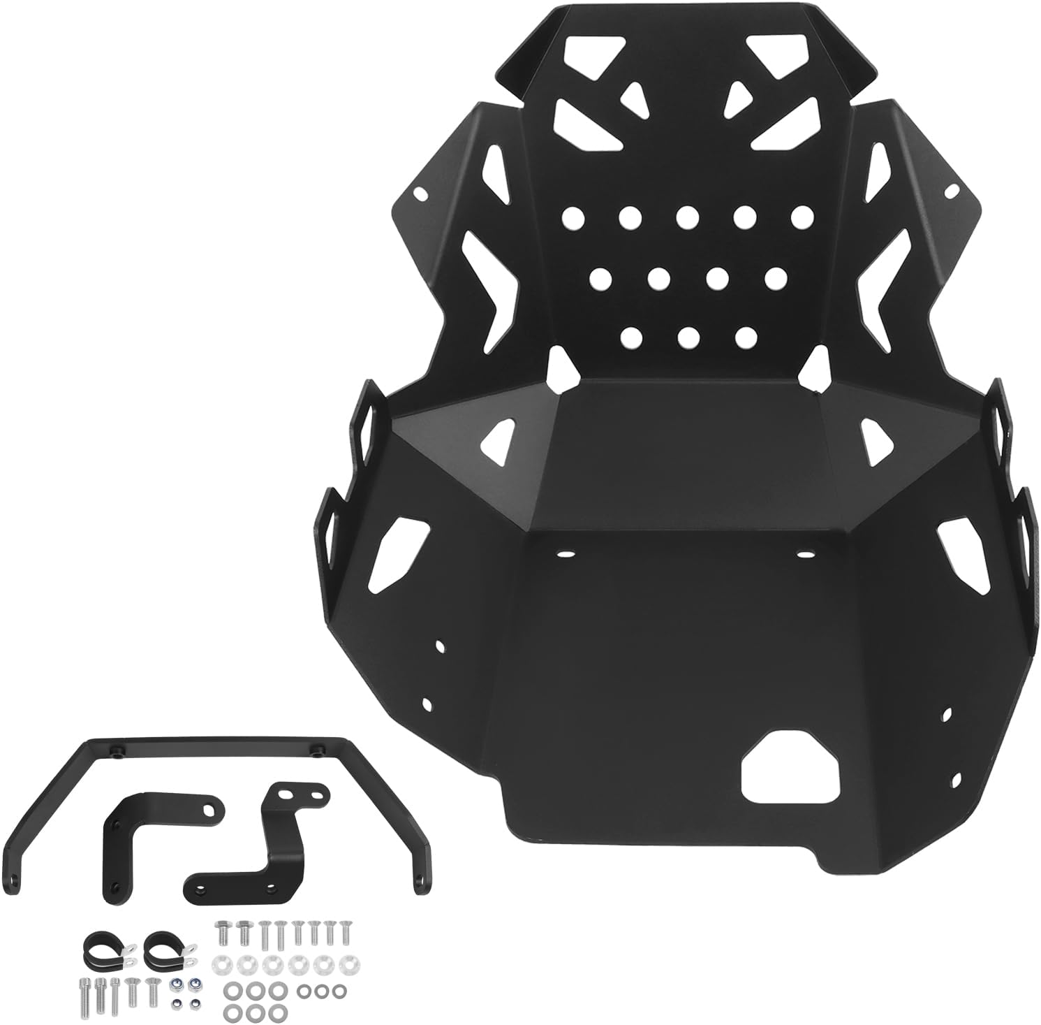 CHIFUN Motorcycle Engine Skid Plate for Honda Transalp XL 750 XL750 2022 2023 2024 2025, Motorcycle Lower Engine Guard Chassis Belly Pan Replacement