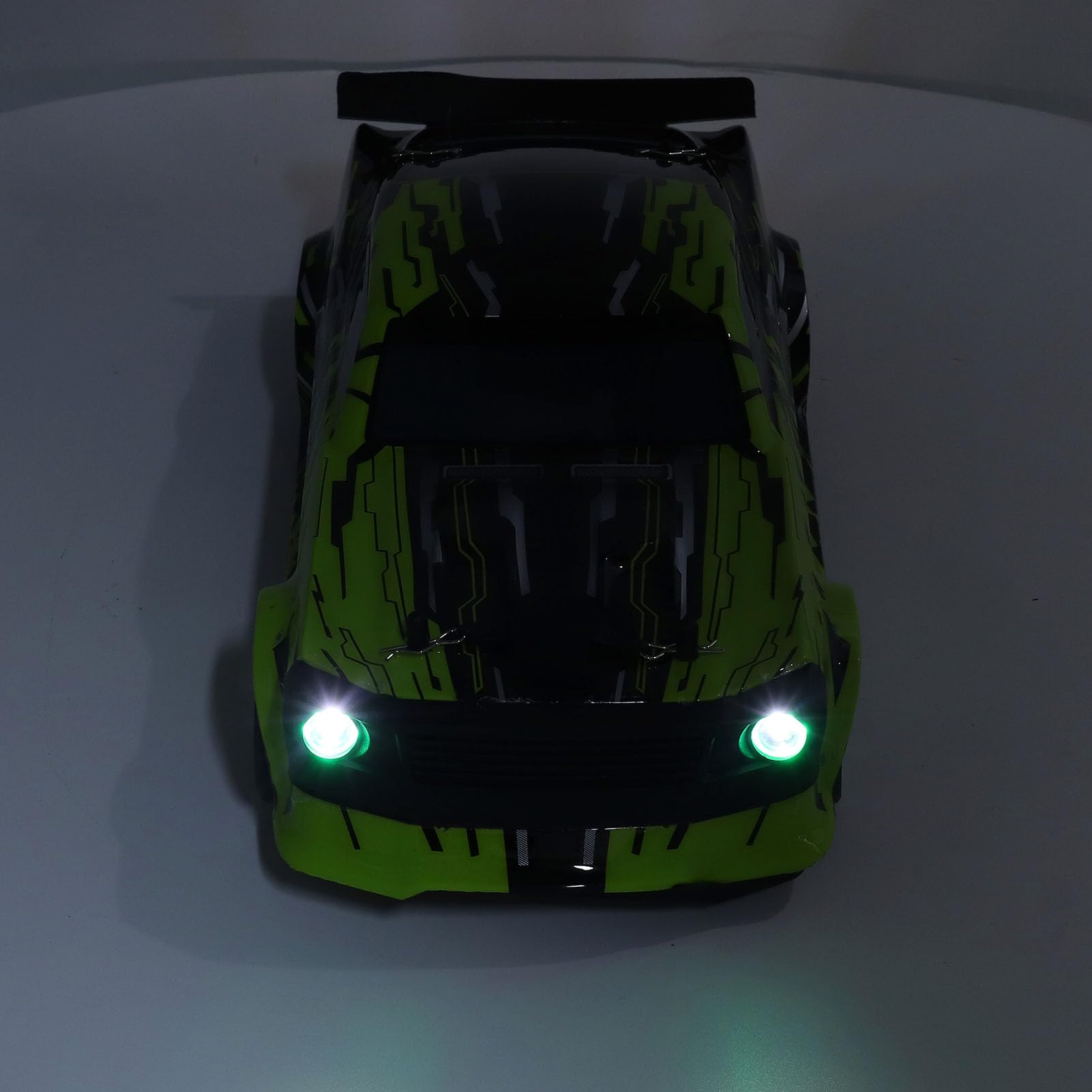 Modello elettrico impermeabile per auto da corsa RC Racing Drift 1/14 con luci a controllo giroscopico per bambini e adulti