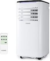 Vista 10 de Coby CBPAC815H Unidad de CA 4 en 1, calentador, deshumidificador y ventilador, 12,000 BTU Aire acondicionado portátil, blanco