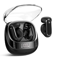 Clip On Ear Buds,Open Ear Headphones,Bluetooth 5.4 HiFi Stereo Clip Earbuds