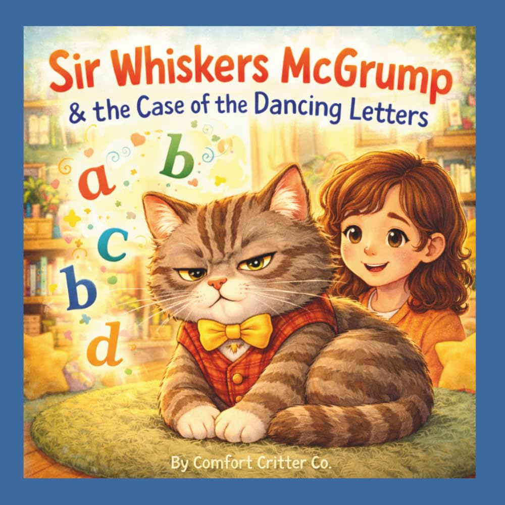 Sir Whiskers and the Case of the Dancing Letters