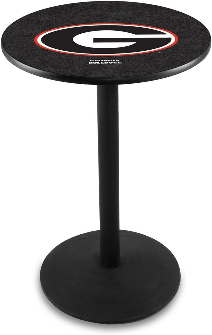 Holland Bar Stool Co. L214-42" Black Wrinkle Georgia G Pub Table