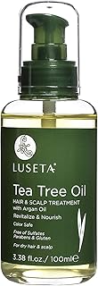 Luseta Tea Tree Oil for Hair, Hair Growth Serum for Thinning Hair Thickening Serum for Hair Scalp 3.38 Fl oz