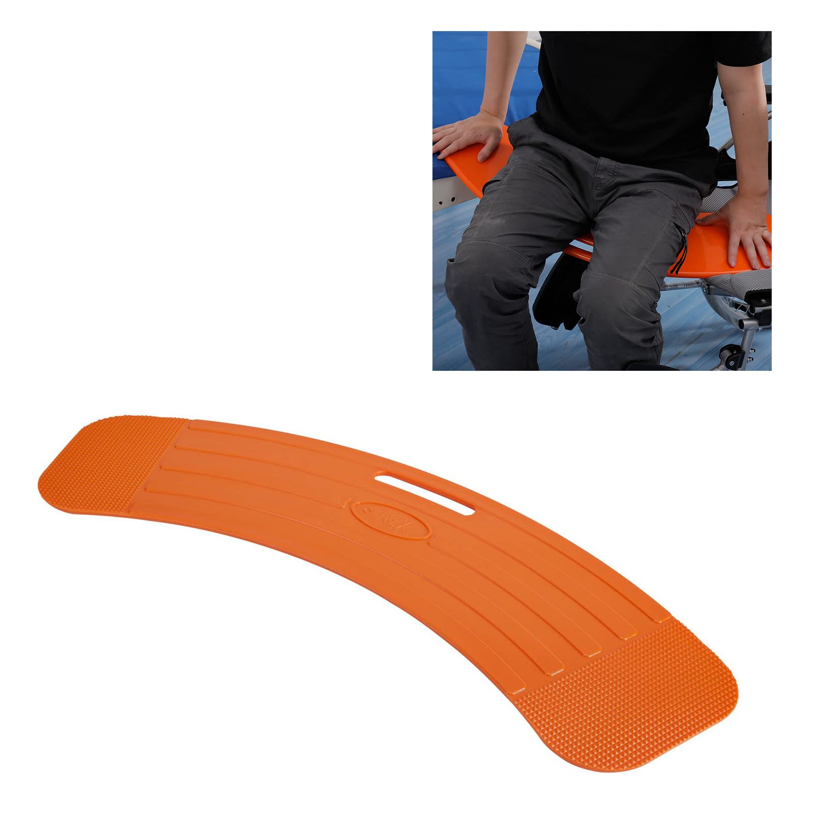 Tavola di trasferimento Curva, trasferimento del Letto e tavola di trasferimento per Anziani, plastica ABS e portante 150 kg, per pazienti infermieristici, Anziani, disabili, Anziani, Cura dei pazie