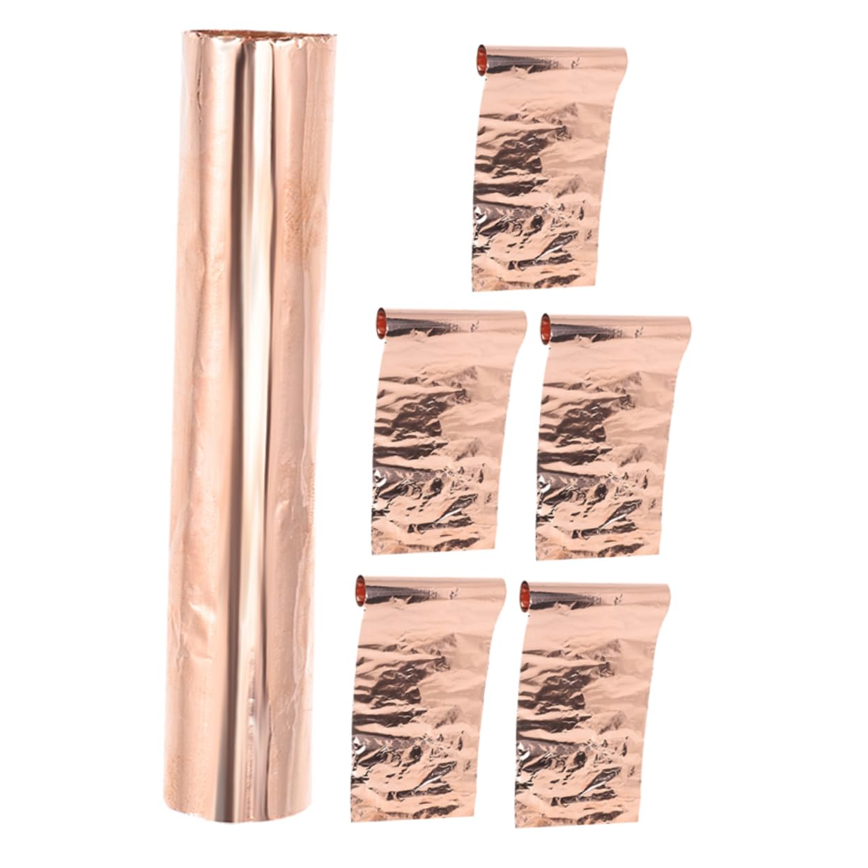 Ciieeo 30rolls Copper Foil Sheets for Projects of Copper Craft Metal Sheets Thickness for Jewelry Making Electrical Applications and Precision Machining