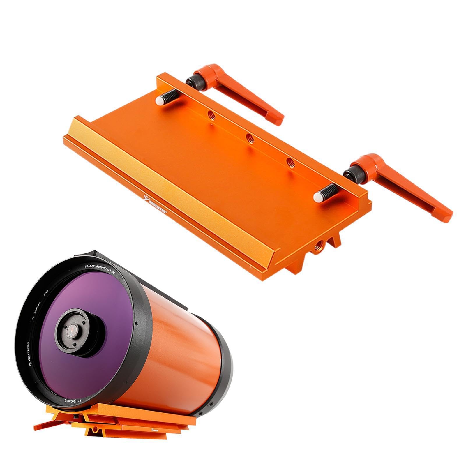 Adaptador de telescopio de Metal, Base de Montaje Resistente y
