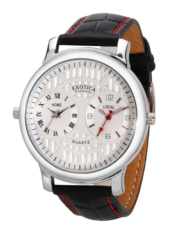 Exotica Analog White Dial Mens Watch (EF-82-Dual-White.) (B00K5M92Y8) Amazon Price History, Amazon Price Tracker