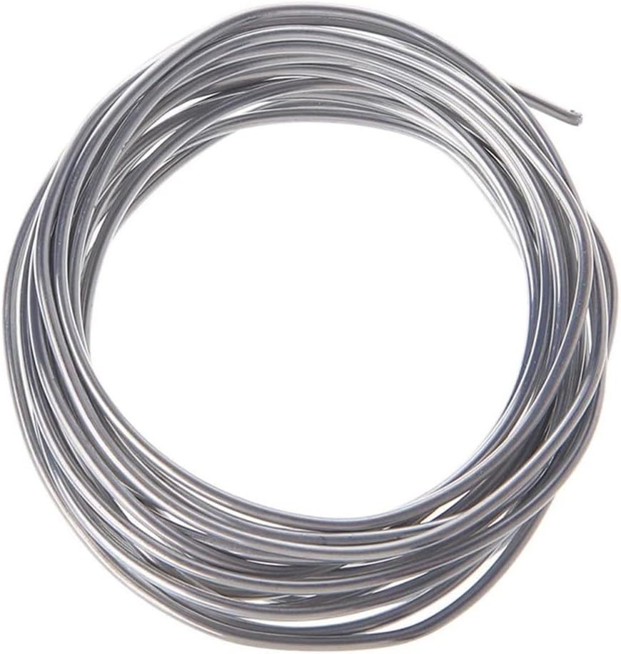 Compatible with Low for Temperature Aluminium Welding Rod 2mm x 300cm Flux Cored Wire for Copper to Aluminum Brazing HVAC Repair Refrigerator Condenser and Air Conditioner Evaporator Tube Solder