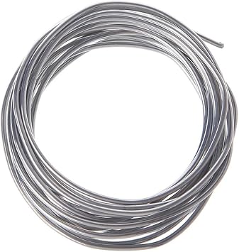 Low for temperature Aluminium Welding Rod 2mm x 300cm Flux Cored Wire for Copper to Aluminum Brazing HVAC Repair Refrigerator Condenser and Air Conditioner Evaporator Tube Solder