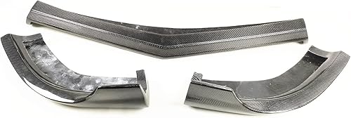 Miniatura 2 de ZEALL Front Bumper Real Carbon Fiber Car Front Bumper Spoiler Lip Splitter Lower Body Kit Guard Compatible with Mercede-s-Benz W218 CLS63 2011-2014