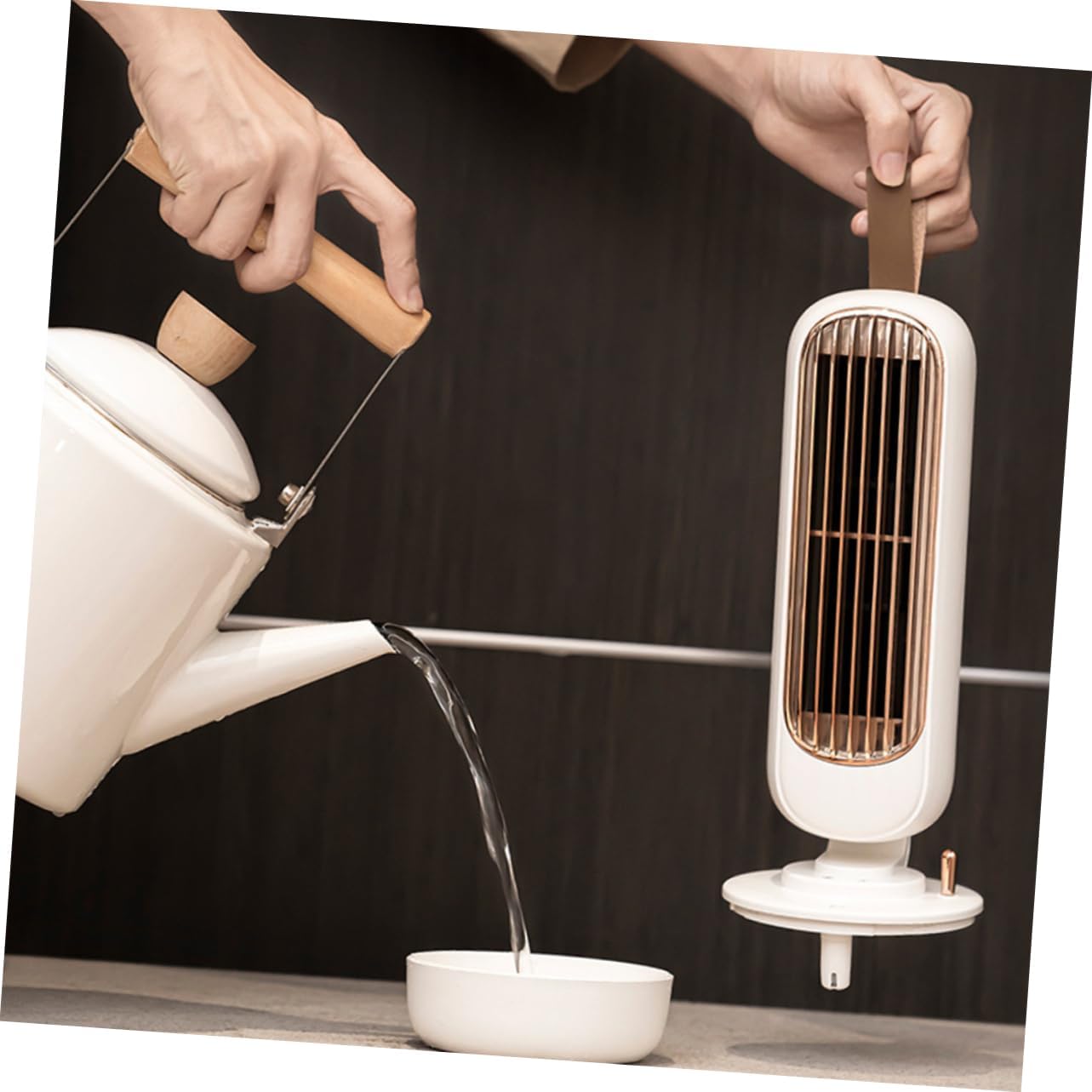 ERINGOGO Mini Cooling Fan Fan Humidifiers Humidifier Personal Space Cooler for Home Office