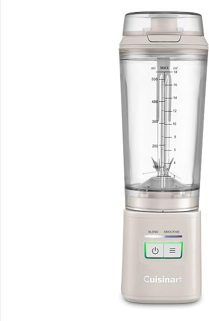 Cuisinart Cordless Rechargeable Portable Blender for Smoothies & Shakes
