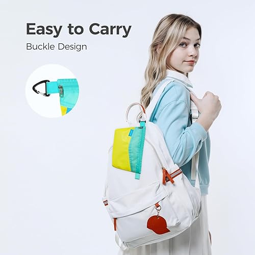 Miniatura 6 de pack all Juego de 3 bolsas con cremallera de material resistente al agua, bolsas de malla con cremallera para almacenamiento, viajes, oficina