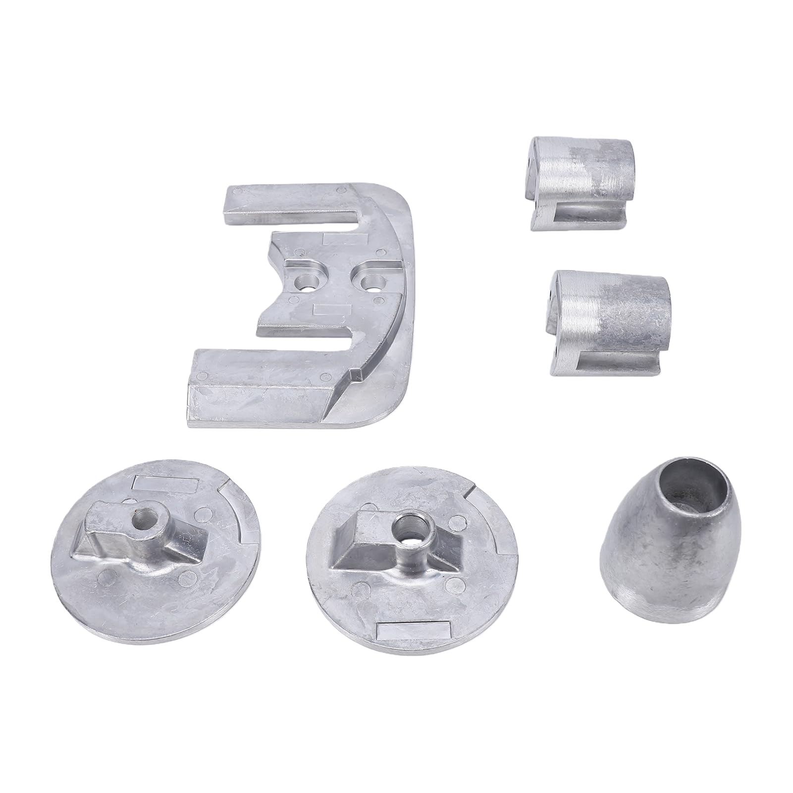 Denash Außenbord-Marineboot-Aluminium-Anodensatz Ersatz für Mercruiser Bravo 3 III Z-Antrieb 2004+ CMBRAVO3KITA 888761Q02 888761Q04 Kompletter Anodensatz