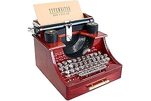 Alytimes Vintage Typewriter Music Box Home Decor
