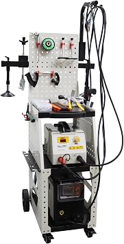 Spot Welder Dent Puller Machine for Aluminum Steel Car Body Dent Removal Stud Welder Dent Repair Kit Adjustable Pressure 220v
