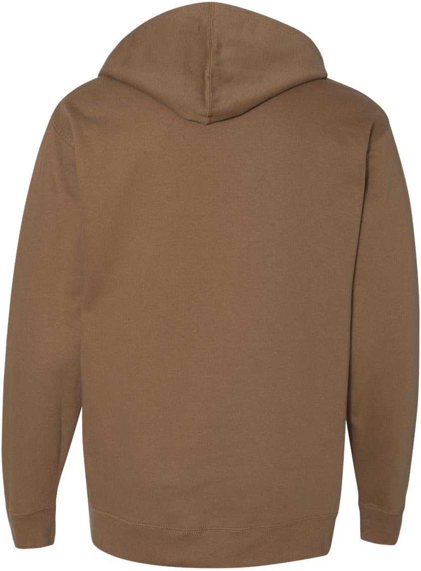 Independent Trading Co. - Midweight Hooded Sweatshirt - SS4500 - L - Saddle - Image 3