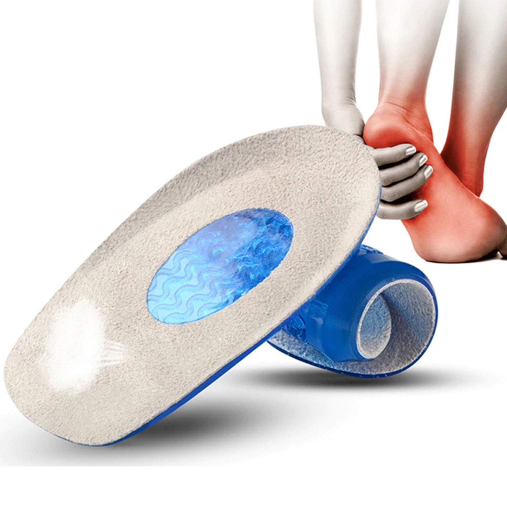 Pedimend fascite plantare e tallone (2PAIR – 4pcs) - gel tallone cuscino - riduce il dolore, gonfiore e disagio causato da running/jogging o piedi - per uomini e donne - Foot Care