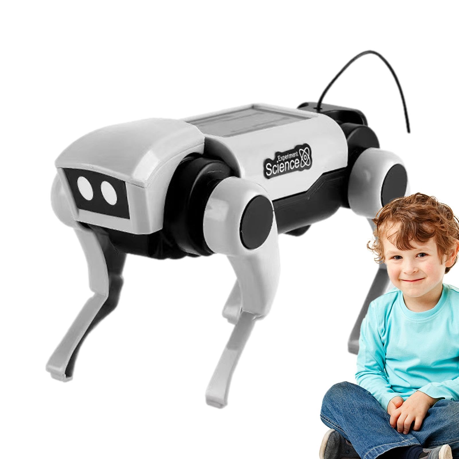 Solar Robot Dog Toys - Solar Robot Dog, Solar Robot Dog Kit | Solar Robot Dog Solar Robot Toy Science Experiment Kit, Solar Mechanic Dog Learning Educational Science Kit, Interactive Robotics for