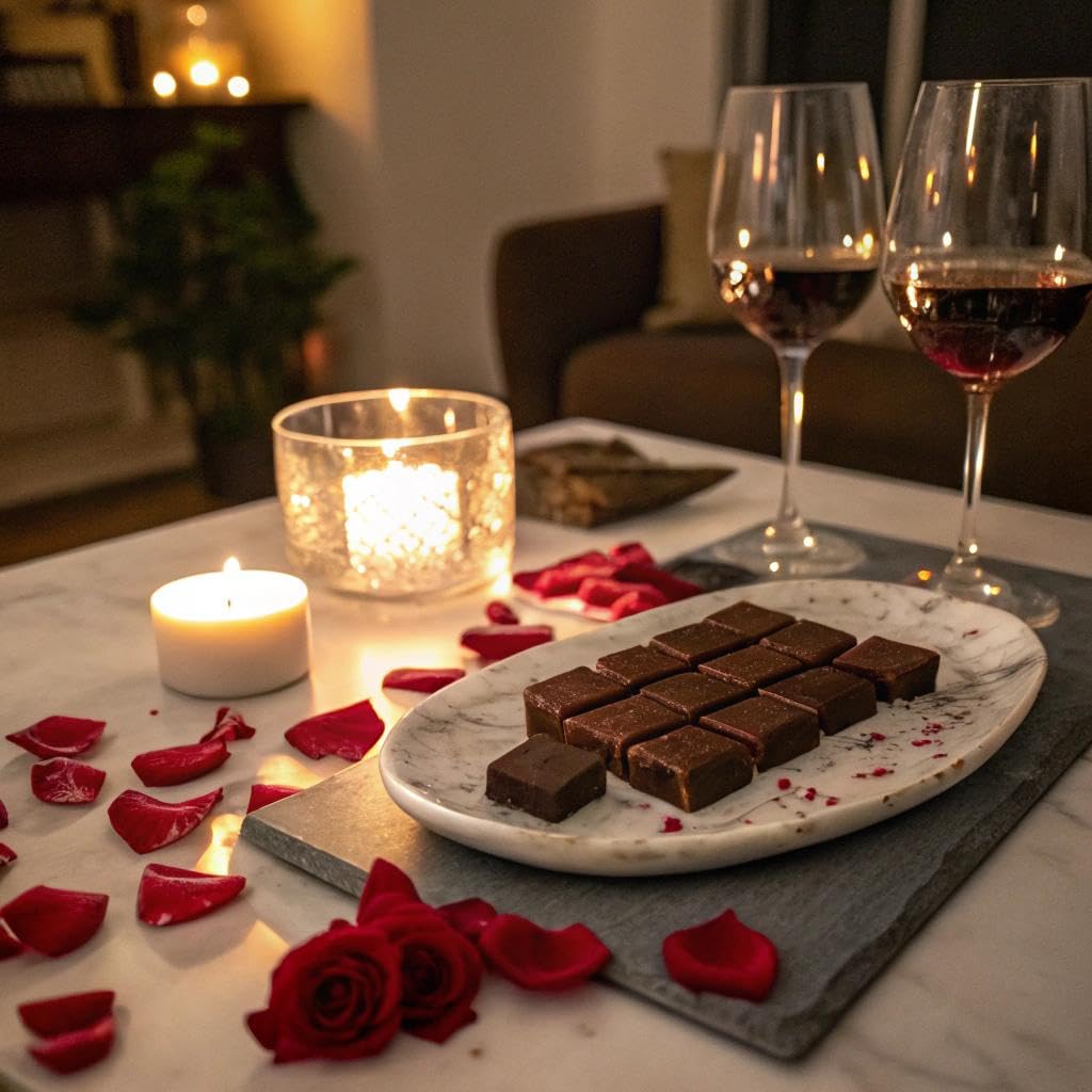 Tabs Chocolate Squares for Couples ( Box) - Dark Chocolate Bar to Improve Mood - Vegetarian, Gluten-Free for Men & Women: 1