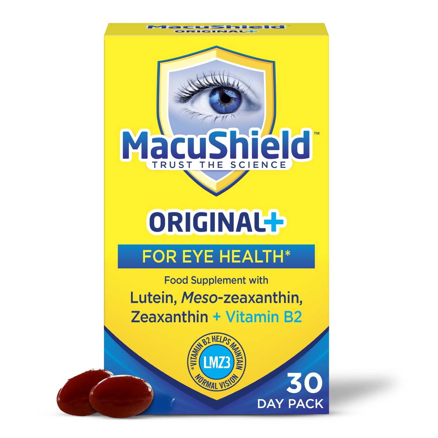 MacuShield Original Plus Capsules, 30-Day Pack