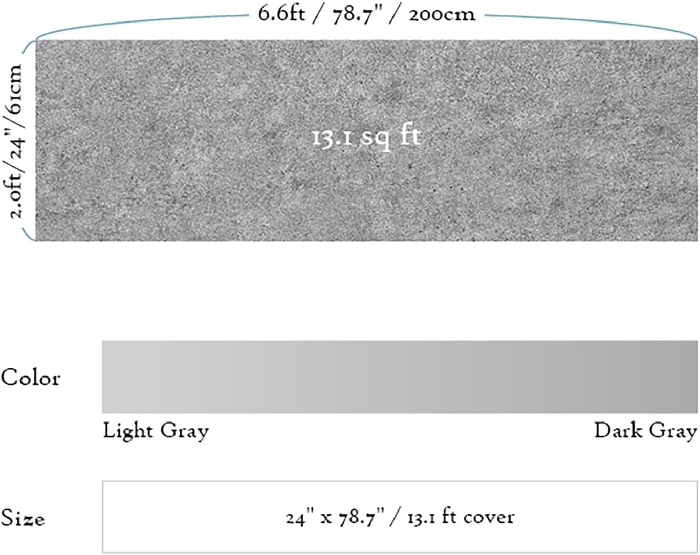 Very Berry Sticker Marble Contact Paper (Stone Light Gray, 24" x 78") Thick Premium Peel and Stick Countertop Wrap, Waterproof Vinyl, Renter Friendly for Kitchen Counters, Bathroom Vanities