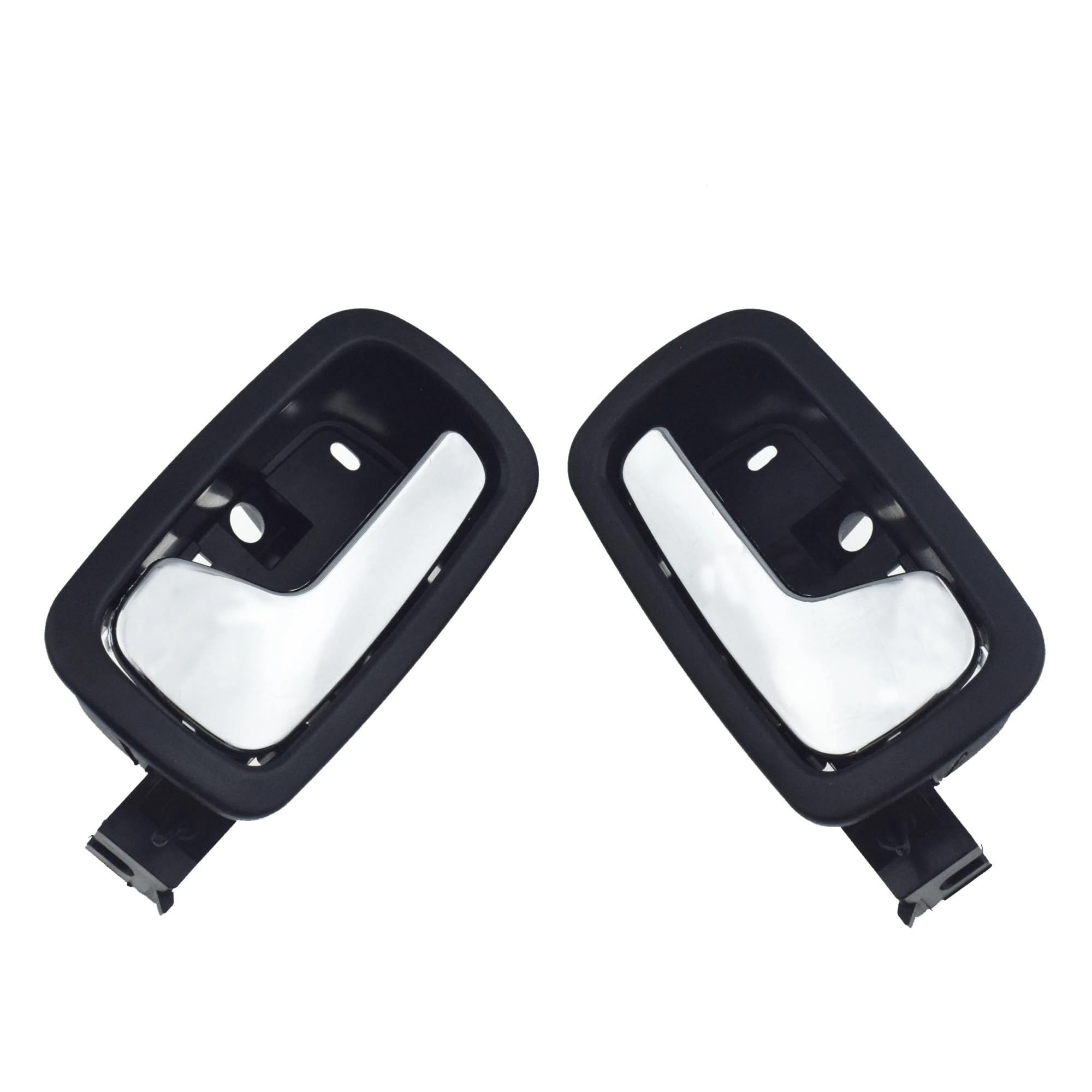 1/2/4 szt. klamki do drzwi samochodowych przód lub tył lewy lewy lub prawy prawy pasujące do Chevrolet Cobalt 2.0L 2.2L 2005-2010 i Pontiac G5 Klamka Zewnętrzna Samochodu(4 Pcs Left Right)