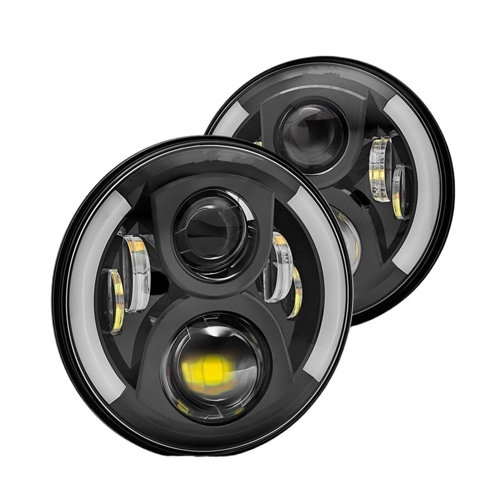 Reflektor LED Do Suzuki Samurai SJ410 7 Cal LED Okrągłe Żarówki halogenowe
