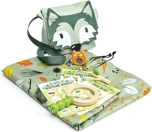 Miniatura 4 de Tender Leaf Toys Kit de senderos forestales - Herramientas de aventura de senderismo al aire libre y exploración de la naturaleza - Diversión