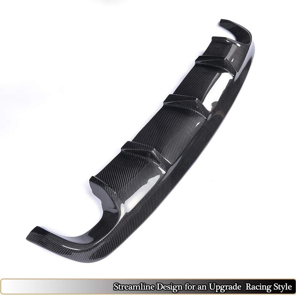 Carbon Fiber Rear Diffuser fits for Mercedes Benz C Class W204 C300 C350 Sedan Pre-Facelift 2008-2011Lower Bumper Lip Spoiler Body Kit Factory Outlet