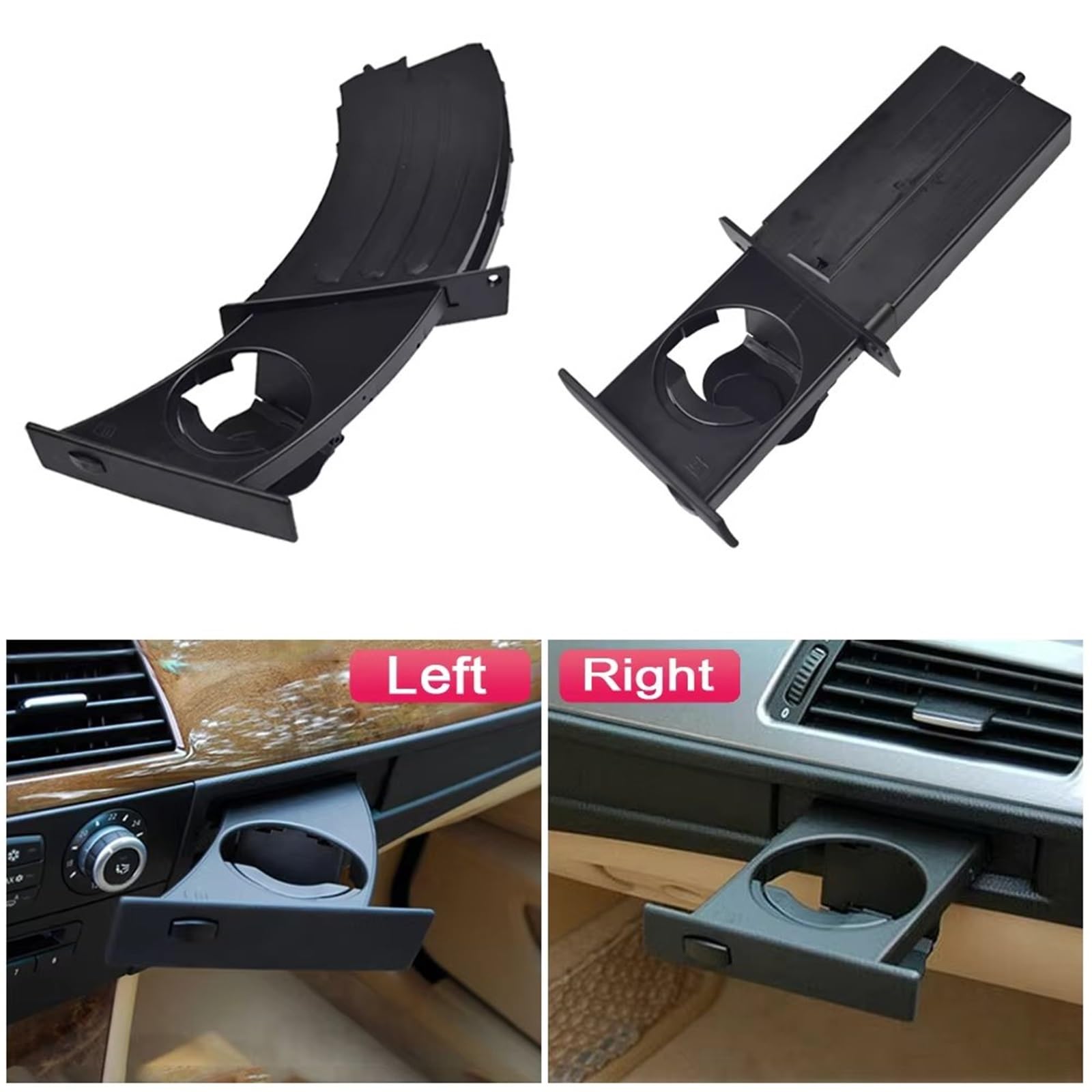 Auto Becherhalter Kompatibel Mit Für 525 2004 2005 2006 2007 Auto Vorne Mittelkonsole Wasser Cup Getränkehalter OEM：51459125622 1 Stück