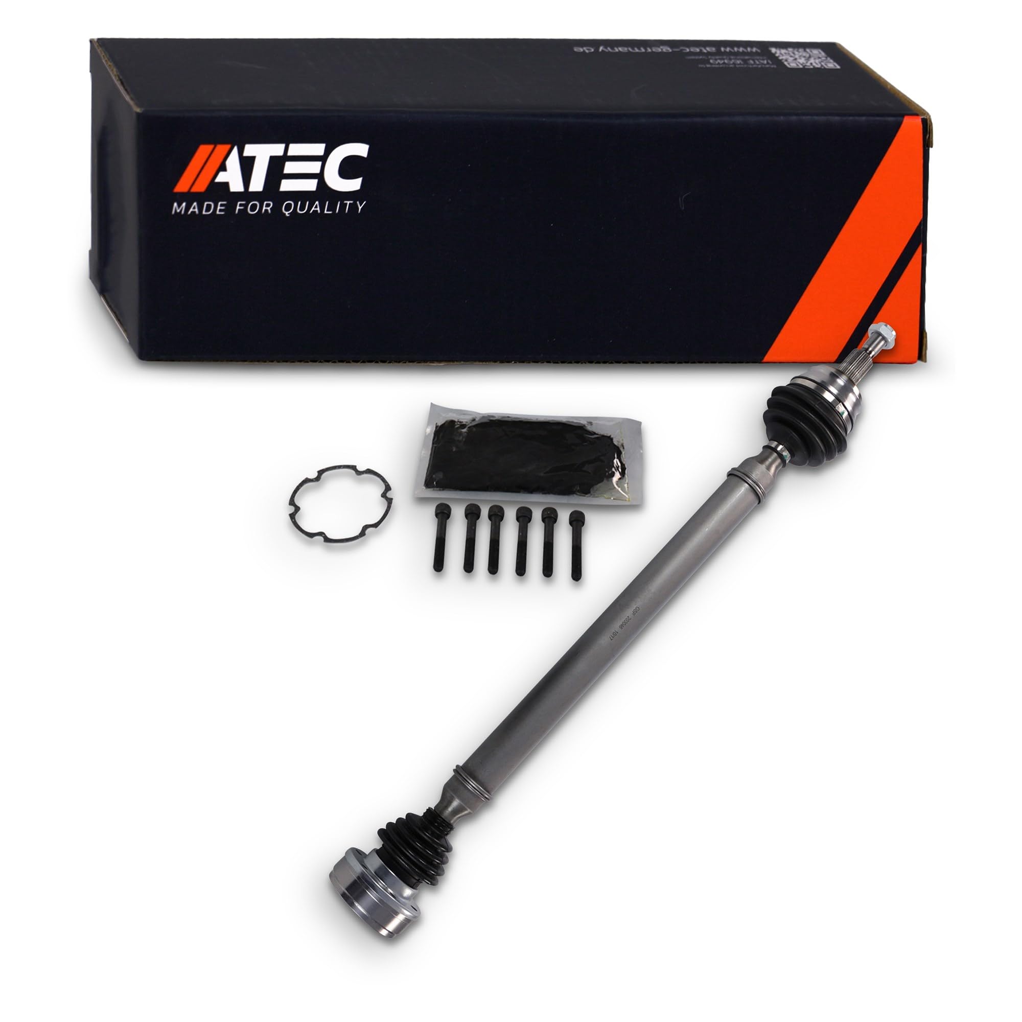 ATEC Germany 1x Eje de transmisión delantera derecha eje de transmisión