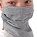 Produktbild Mundschutz Schal, Maske, Gesichtsmaske, Multifunktionstuch, Halstuch für Frauen genäht in Deutschland | mit Gummiband, rutscht nicht |zweilagig, atmungsaktiv Baumwolle waschbar 60°C | Karo dunkelblau