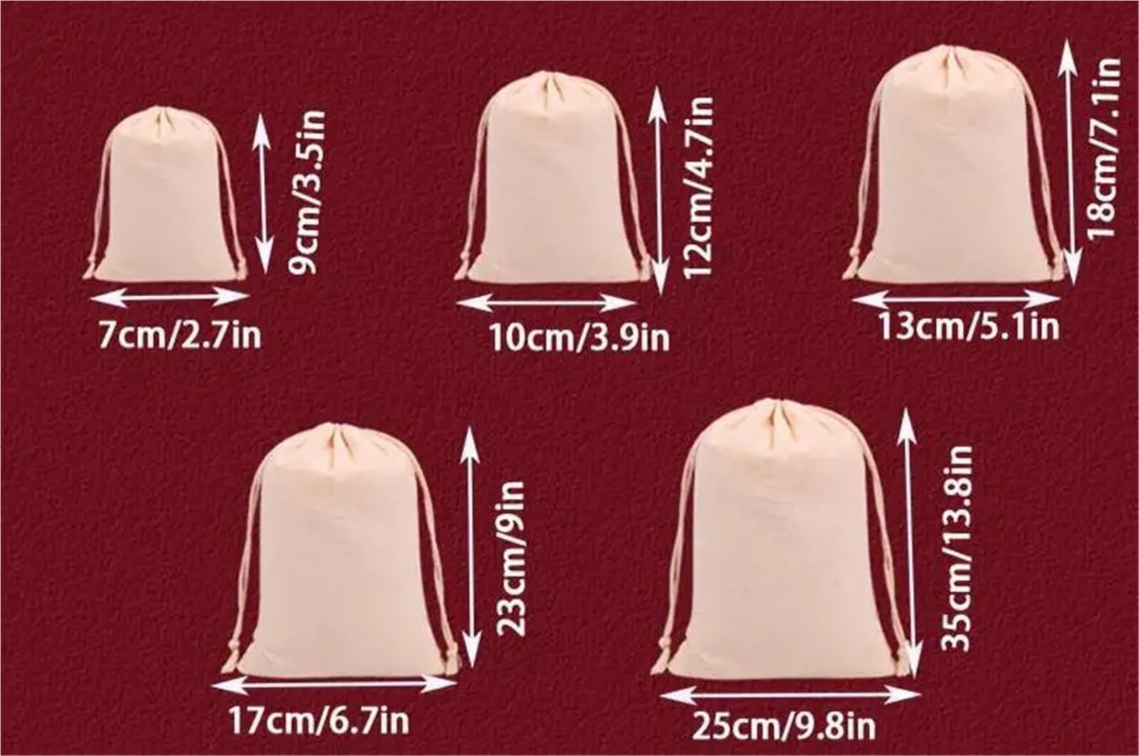 Scatola per Dolci 10 Pezzi di Sacchetti Natale con Fiocco, Scatola for Caramelle a Forma Mela, for Feste(COLOR02,17x23cm6.7x9inch)
