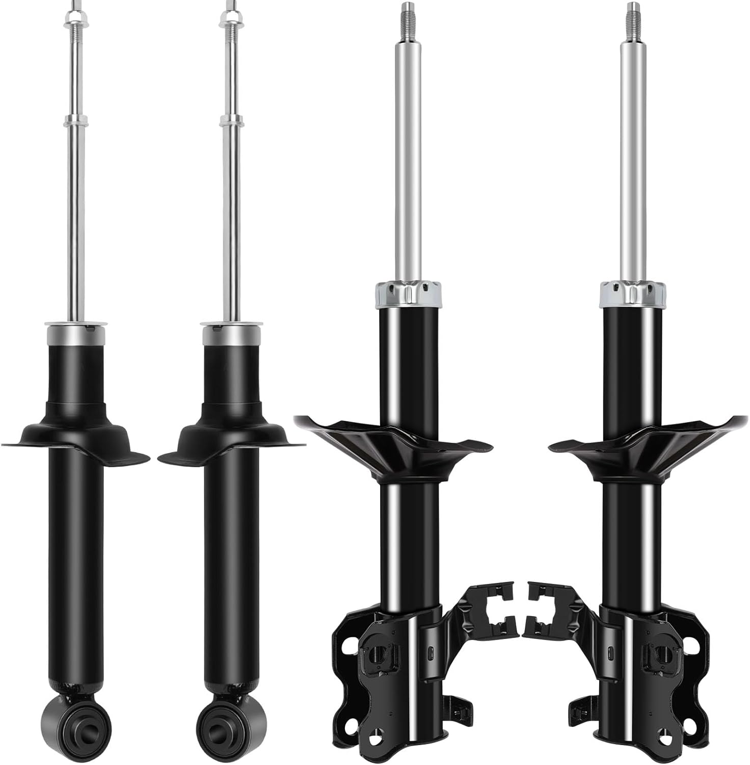 Front Rear Shocks Struts for Nissan, OCPTY Shock Absorbers Fits 1995 1996 1997 1998 for Nissan for 200SX | 1995-1999 for Nissan for Sentra Automotive Replacement Struts 333219 333220 341194(Set of 4)
