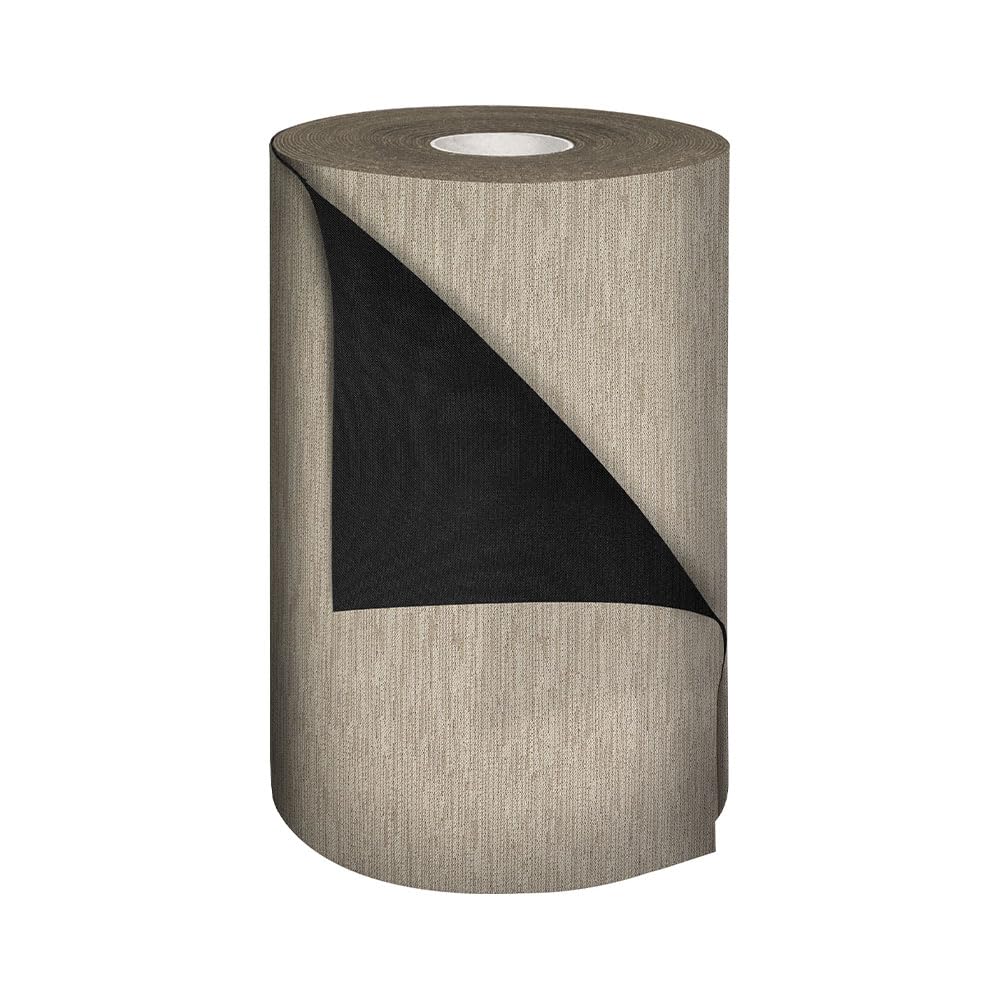 OLIVO.shop Tappeto Cucina Antiscivolo Lavabile, Passatoia Cucina e Corridoio, Tinta Unita Effetto Rattan, al Metro, Passatoia Cucina ROTOLO REFLEX (BEIGE, 50x180 cm)