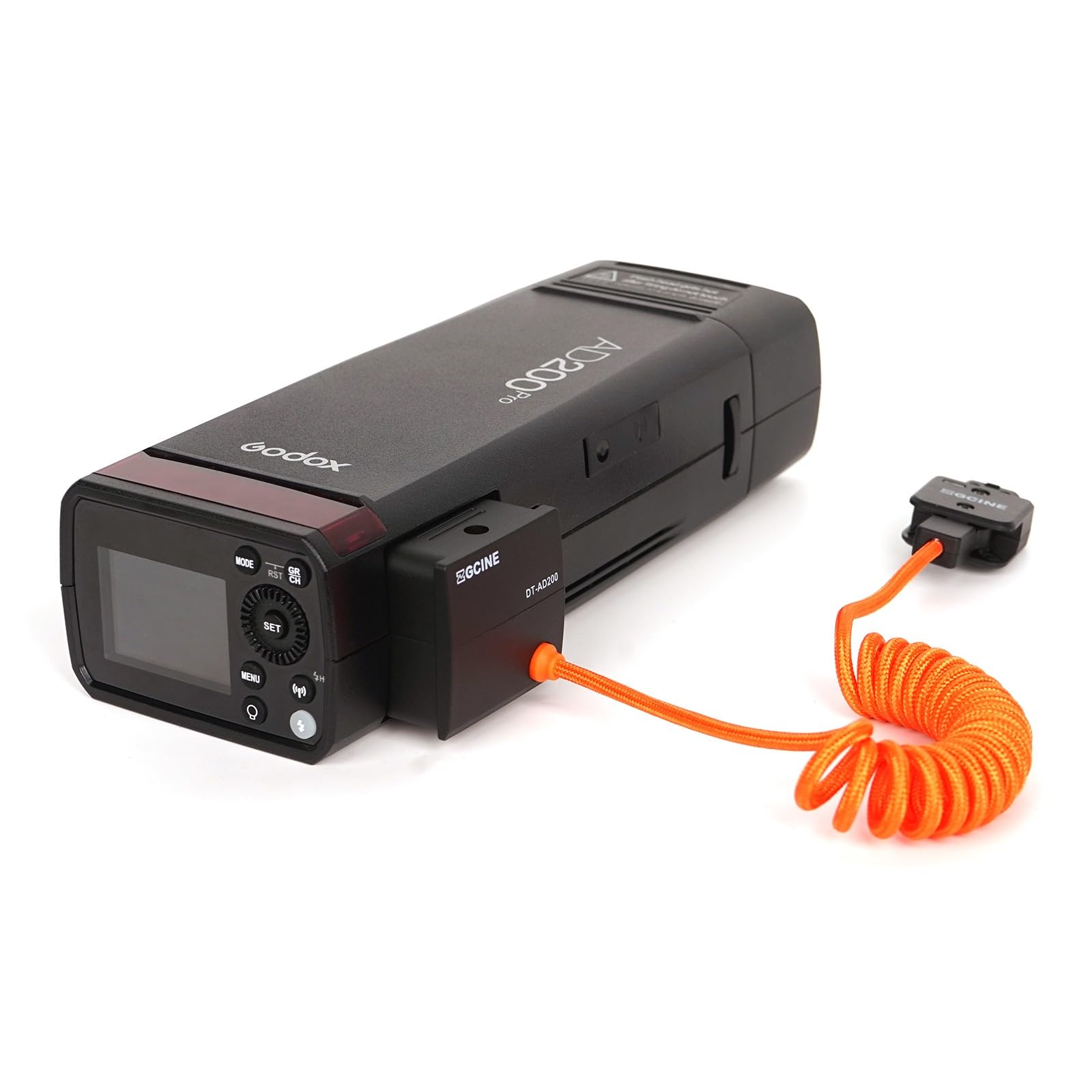 ZGCINE DT-AD200 Batterie factice pour Godox AD200/AD200 Pro/AD300 Pro/AD200 Pro II - Longueur:60CM/23.5inch