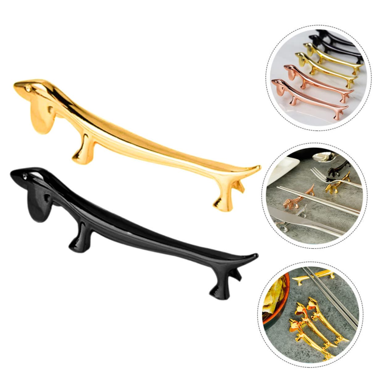 IMIKEYA 10piezas Soporte para Cucharas y Palillos Adorno Multifuncional Forma De para Restaurantes y Doméstico