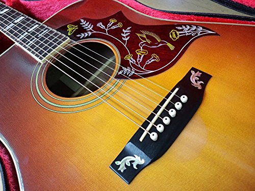 Inlay Stickers pour Chevalet de Guitare Acoustique – Traditional Motif (G/D) – Perle Blanche - Les Beatles, Paul McCartney, John Lennon, RIngo Starr, George Harrison Inlay Stickers pour Chevalet de Guitare Acoustique - Traditional Motif (G/D) - Perle Blanche – Image 4