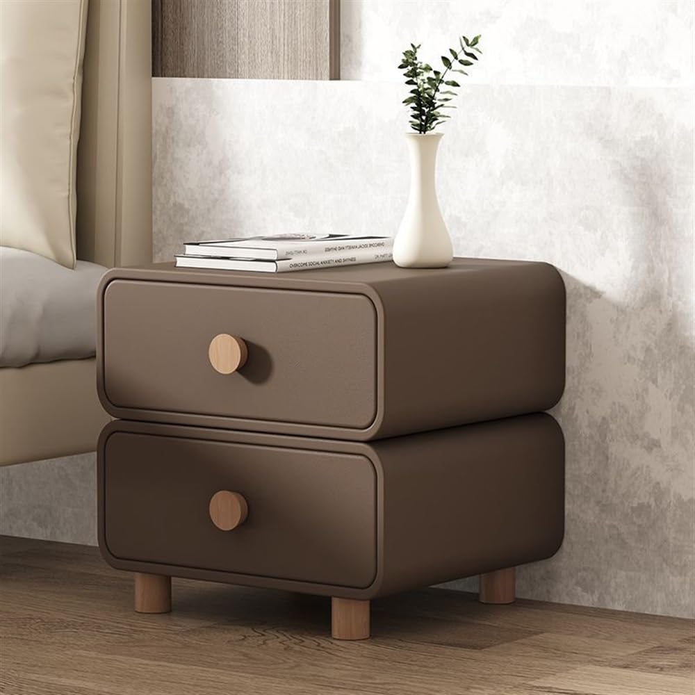 Table de chevet avec tiroir pour chambre ordonnée et sans désordre