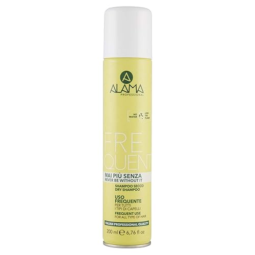 Immagine del prodotto Alama Professional Shampoo Secco per Tutti i Tipi di Capelli, Giallo, 200 Millilitri